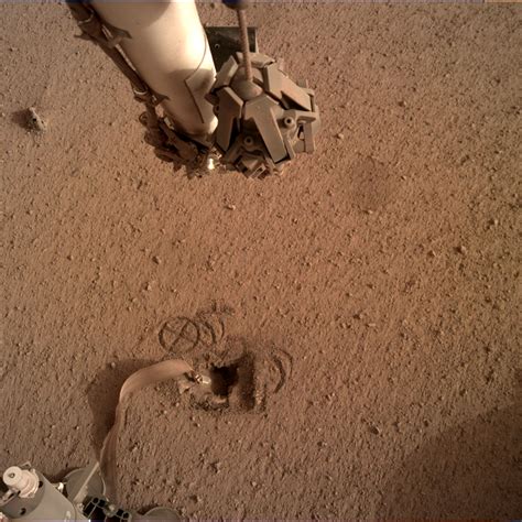 Sol 577 Instrument Deployment Camera Idc Nasas Insight Mars Lander