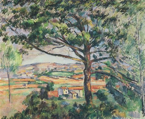 Grand Pin Et Terres Rouges Bellevue Vers 1885 R537 Fwn221