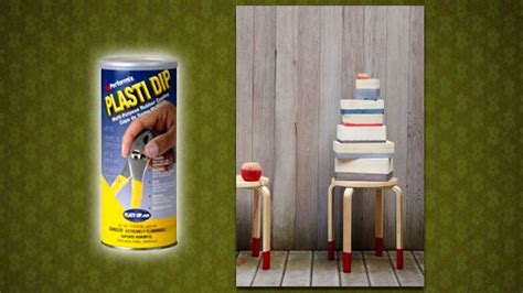 Apply Plasti Dip To Furniture To Protect Your Floors Dipped Furniture