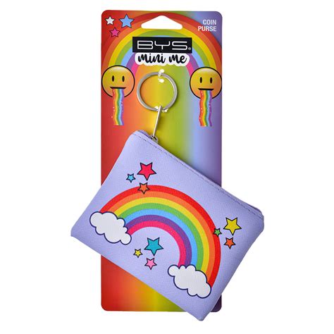 Bys Mini Me Rainbow Fun Coin Purse Keyring Bys Cosmetics