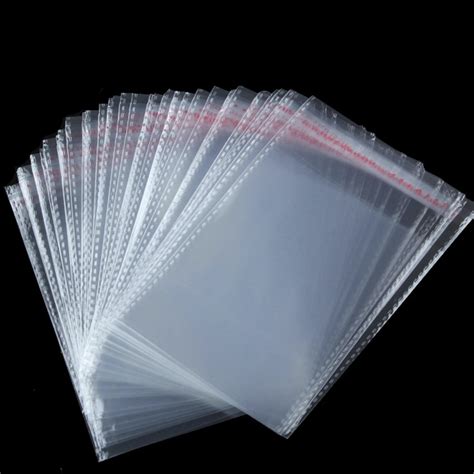 IDream Transparent Self Adhesive Resealable Plastic Pouch Bag 4 X 6