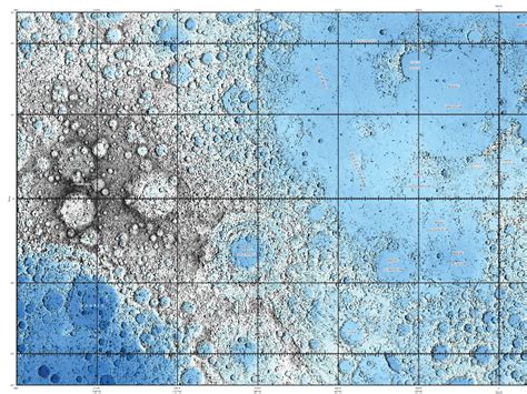 New map of the moon shows detailed surface - Business Insider