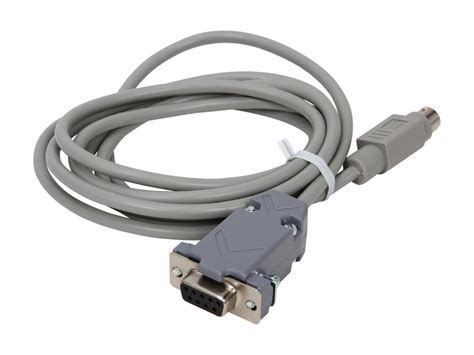 C2G 25041 DB9 Female To 8 Pin Mini DIN Serial RS232 Male Adapter Cable