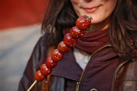 Candied Hawthorn Berry Stick In China The Berries Taste Like