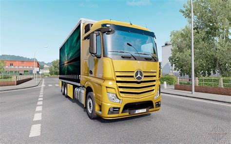 Mercedes Benz Actros MP4 Tandem для Euro Truck Simulator 2