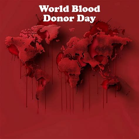 Premium Vector World Blood Donor Day