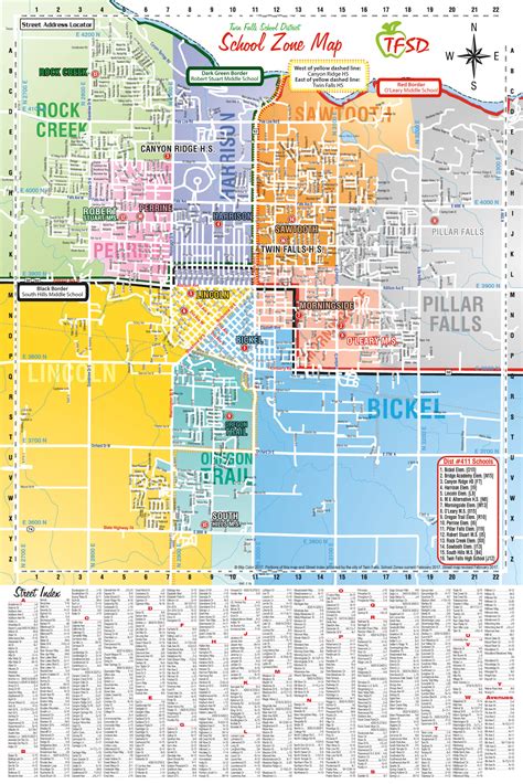 Twin Falls School District Map | BHHS Idaho Homes & Properties