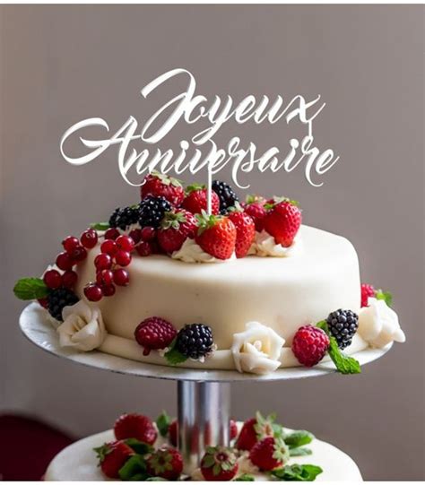 Joyeux Anniversaire Gateau