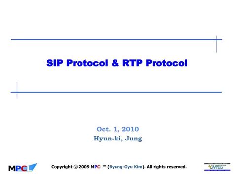 PPT SIP Protocol RTP Protocol PowerPoint Presentation ID 5710155