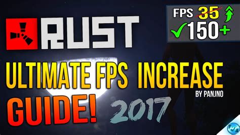 🔧 Rust Dramatically Increase Performance Fps With Any Setup 2017