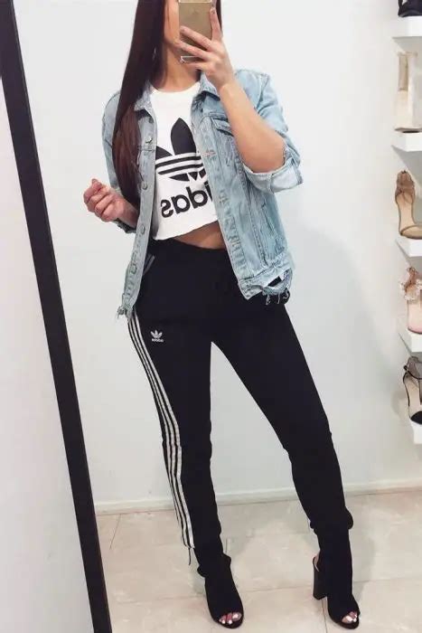 36 Outfits Con Ropa Adidas De Moda Que Te Encantarán