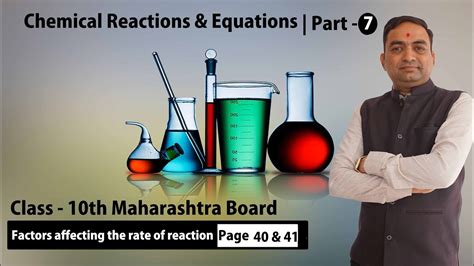 Chemical Reactions And Equations Factors Affecting The Rate Of Chemical Reaction Class 10th Part