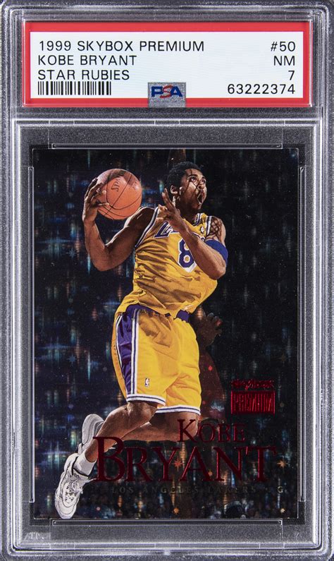 Lot Detail Skybox Premium Star Rubies Kobe Bryant