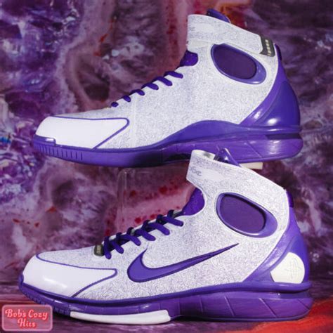 Nike Air Zoom Huarache 2k4 Kb Mens Size 11 Purple Laser Kobe Bryant