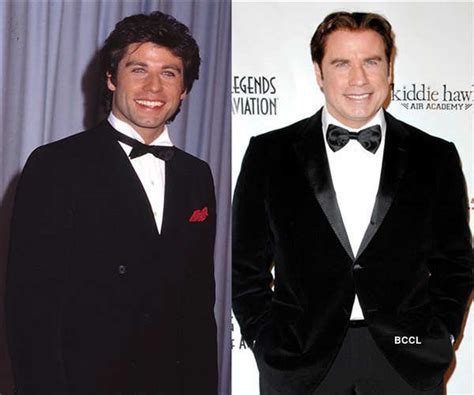 John Travolta Then And Now