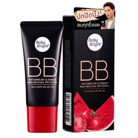 Baby Bright Watermelon Tomato Matte Bb Cream Spf Pa G Shopee