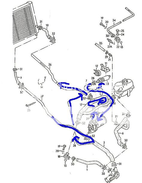 Truck Auxiliary Coolant Pump Diagram