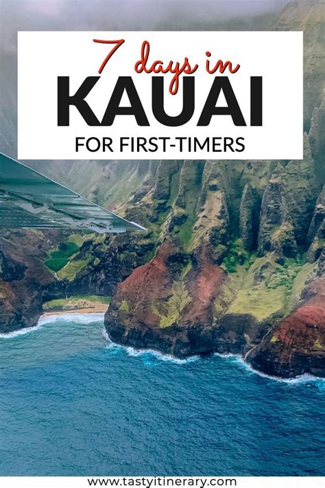 Plan An Amazing Days In Kauai For First Timers Tasty Itinerary