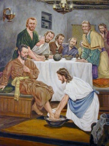 Jesus washing feet 06 | Jesus Christ Wallpapers | Christian Songs Online