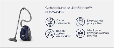 ELECTROLUX EUSC62 DB Niebieski Odkurzacz Niskie Ceny I Opinie W Media