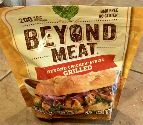 Plant Based Product Review Beyond Meat Grilled Chicken” Strips