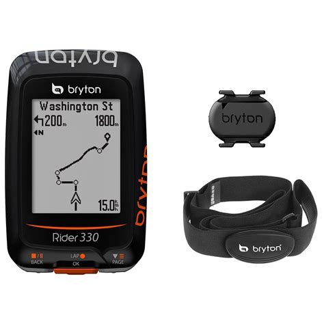 Bryton Rider 330T GPS Bike Computer LordGun Online Bike Store