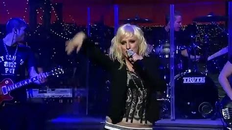 Ashlee Simpson L O V E Live On The Late Show With David Letterman