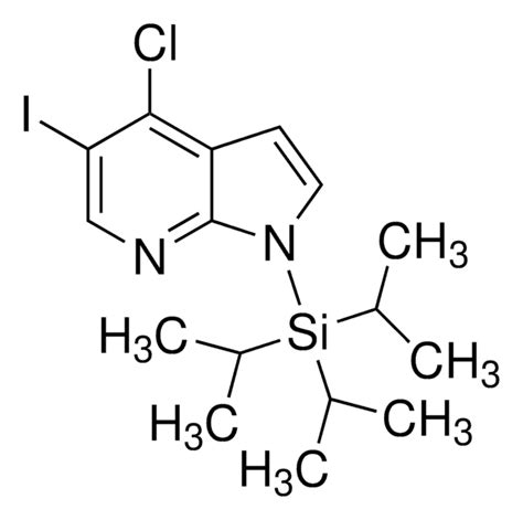 4 Chloro 5 Iodo 1 Triisopropylsilyl 1H Pyrrolo 2 3 B Pyridine