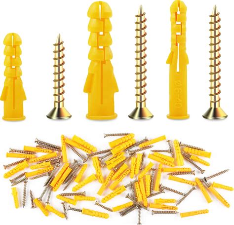 Wall Plugs M6 M8 Screws And Wall Plugs Set Plasterboard Fixings Heavy