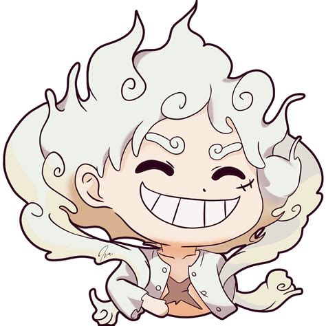 Cute Chibi Gear 5 Luffy Cute Chibi Chibi Luffy