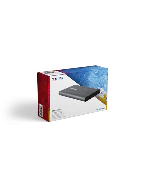 TooQ TQE 2500B Caja Externa USB 3 1 Gen1 Para Discos De 2 5 HDD SSD