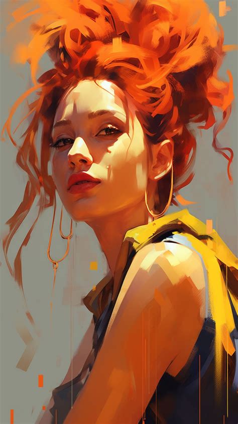 Digital Portrait Portrait Art Digital Artwork Digital Painting