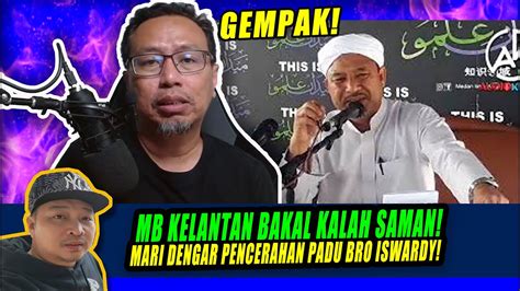 Fitnah Mb Kelantan Bakal Kalah Saman Mari Dengar Pencerahan Padu Bro