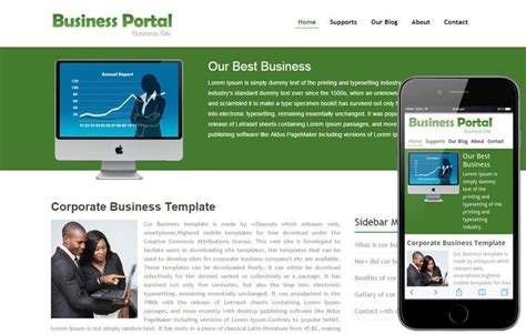 Business Portal Design