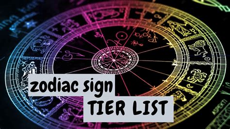 Zodiac Sign Tier List All Horoscope Signs Ranked 2022 TopTierList