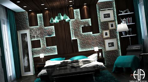 Modern Teen Age Boy Bedroom On Behance