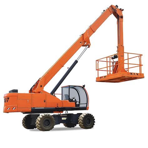 Premium Photo | A orange crane with the word t on it