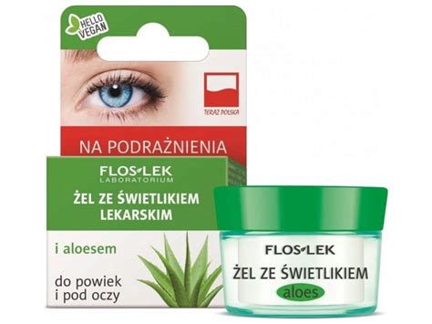 Floslek El Ze Wietlikiem Lekarskim I Aloesem Do Powiek I Pod Oczy