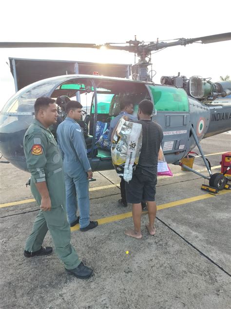 Iaf Drops Relief In Cyclone Hit Regions Of Tamil Nadu Punenews