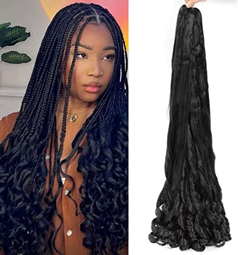 Amazon 8 Packs French Curly Braiding Hair Perience 30 Inch Bouncy