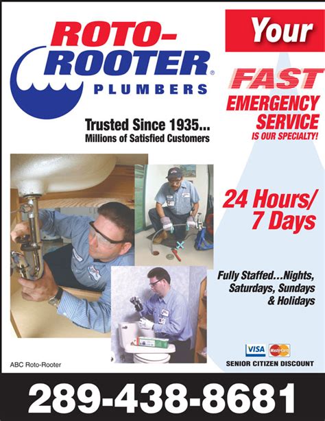 Roto Rooter Plumbing Drain Service St Catharines ON 103 155