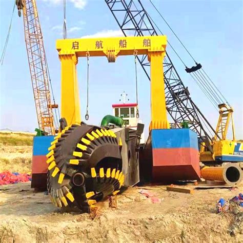 River Sand And Mud Hydraulic Suction Dredger With Cutter Head Cutter