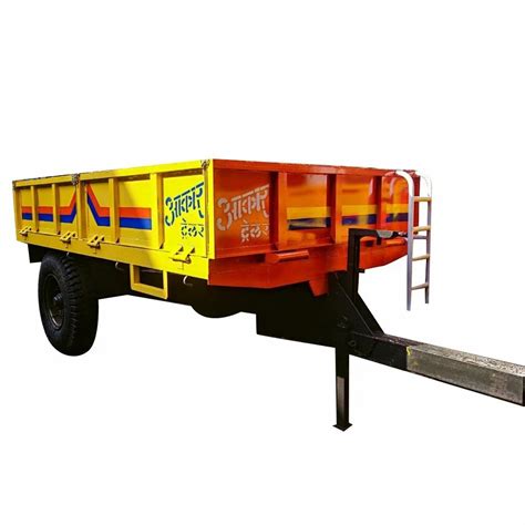 Mild Steel Hydraulic Tractor Trolley At Rs 135000 Tractor Trolley In