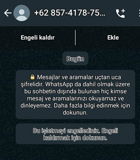 WhatsApp Yabancı Numaradan Gelen Şüpheli Mesajlar Şikayetvar