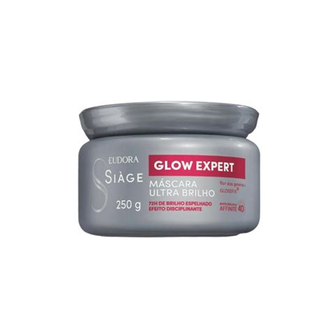 Máscara Capilar Eudora Siàge Glow Expert 250g Farmácias Unipreço