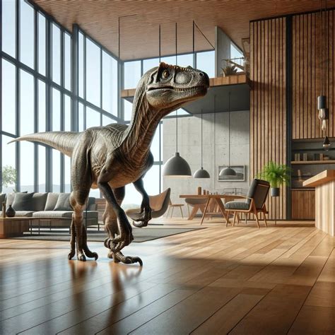 Velociraptor In The House By Taylor Eos On Deviantart