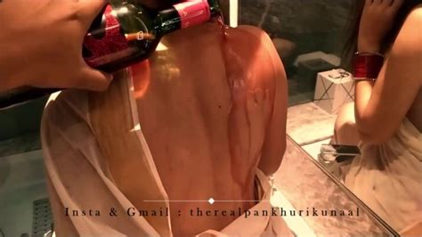 Pankhuri Bathing In Redwine Before Giving Bj Xxx Mobile Porno Videos