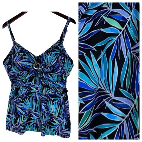 St John S Bay Swim St Johns Bay X X Swimsuit Top Tankini