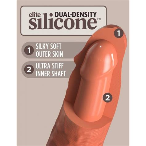 Kce Dual Density Cock Tan Dildo In Lebensechter Penisoptik Lacklust De