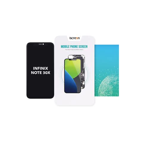 Original Infinix Screen For Infinix Note 30 X6716b Black ₦3100000